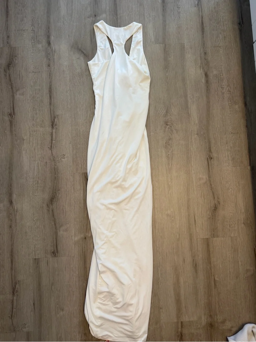 SUPERDOWN Amai Maxi Dress With Front Cut-Out And Draped Ruffles - Picture 8 of 9